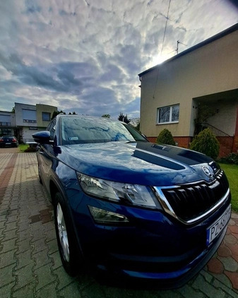 Skoda Kodiaq cena 121900 przebieg: 93200, rok produkcji 2019 z Swarzędz małe 92